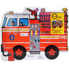 FIRE ENGINE PUZZLE　消防車の両面パズル